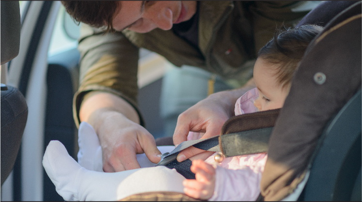 Parent - baby - car safety